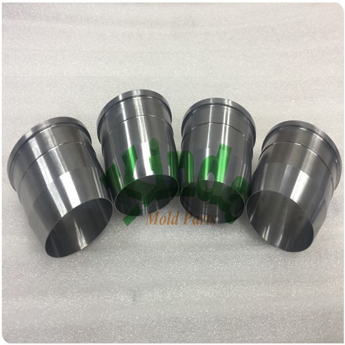 High precision CNC lathe guie bushes with cylindrical head, steel die bushes for stamping mold parts