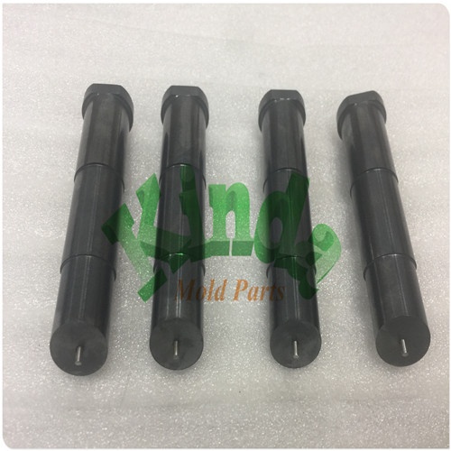 High precision standard ejector punch with TICN coating, round ejector punch with cylindrical head