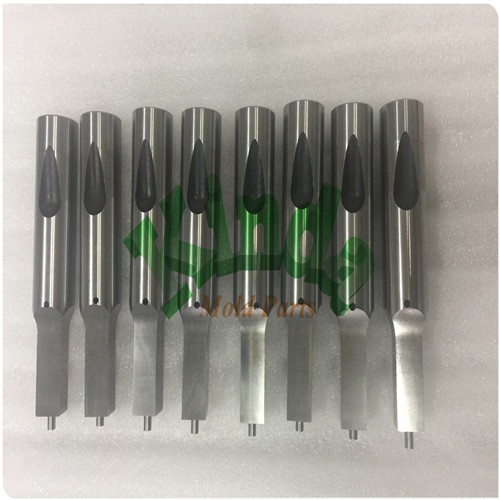 High precision Fibro standard ball lock ejector punch with special square blade, square ejector punch with heay ball seat