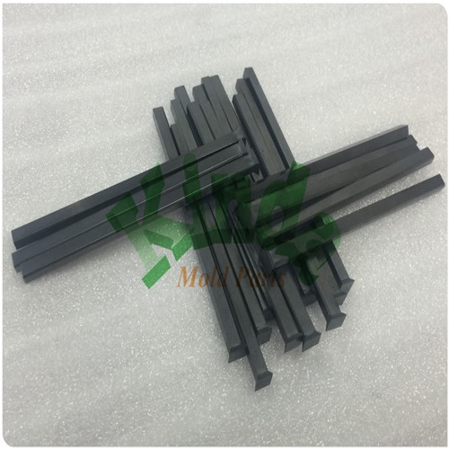 High precision square forming punches with forged head, special piercing punch with TICN coating