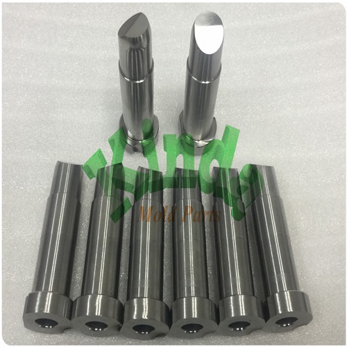 High precision SKD61 steel hardened and nitrided special core pins with supper polished cutting area