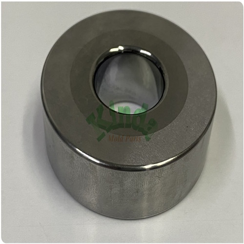 High precision hardened steel die bushes with carbide insert,  tungsten carbide steel  round die button with inner supper polished inner hole