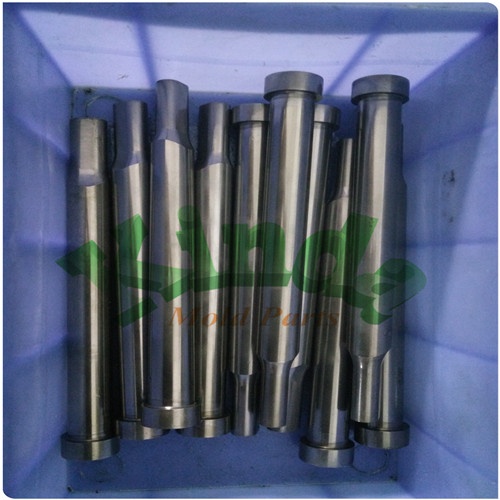 Dayton standard punch with oblong blade, special oblong punch with cylindrical head